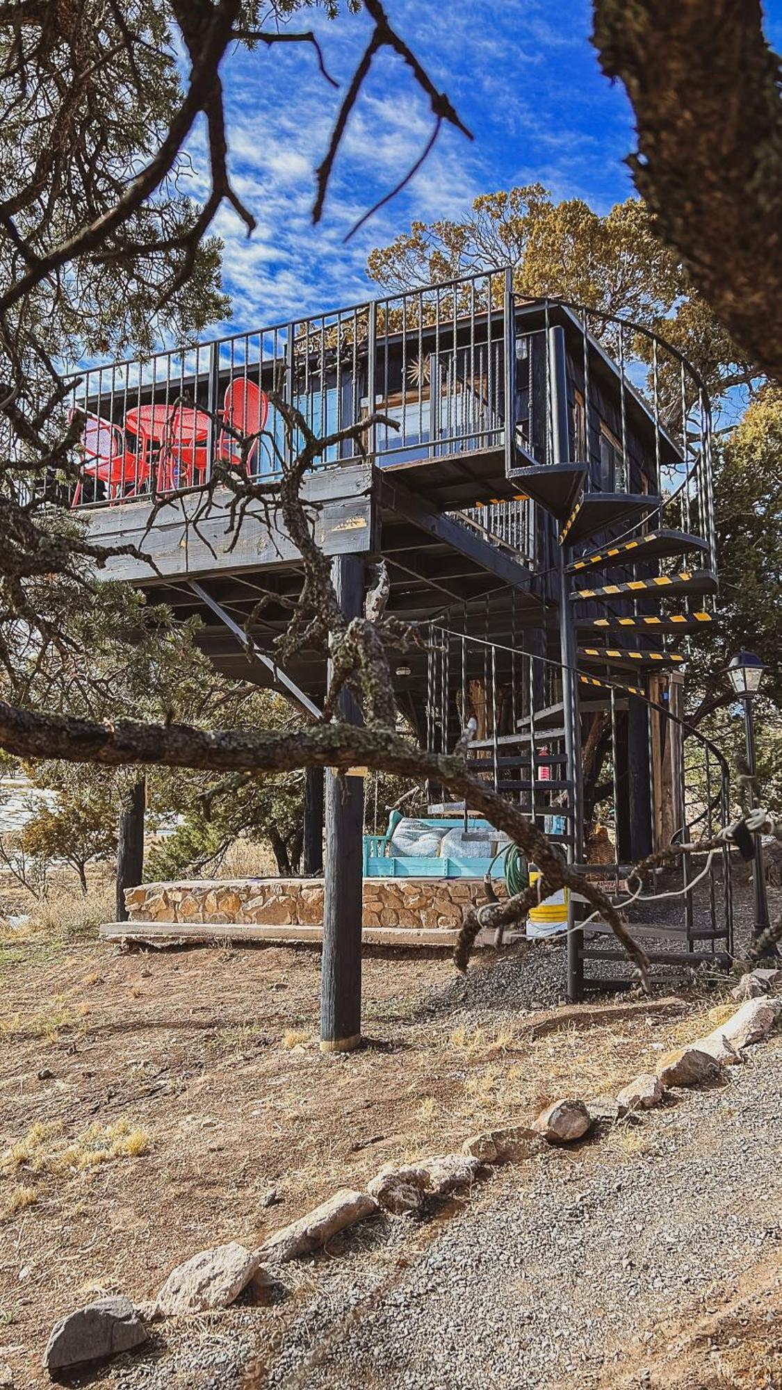Ashley'S Treehouse At El Mistico Ranch Villa Nogal Buitenkant foto